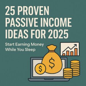 Passive income ideas 2025 – earn money online